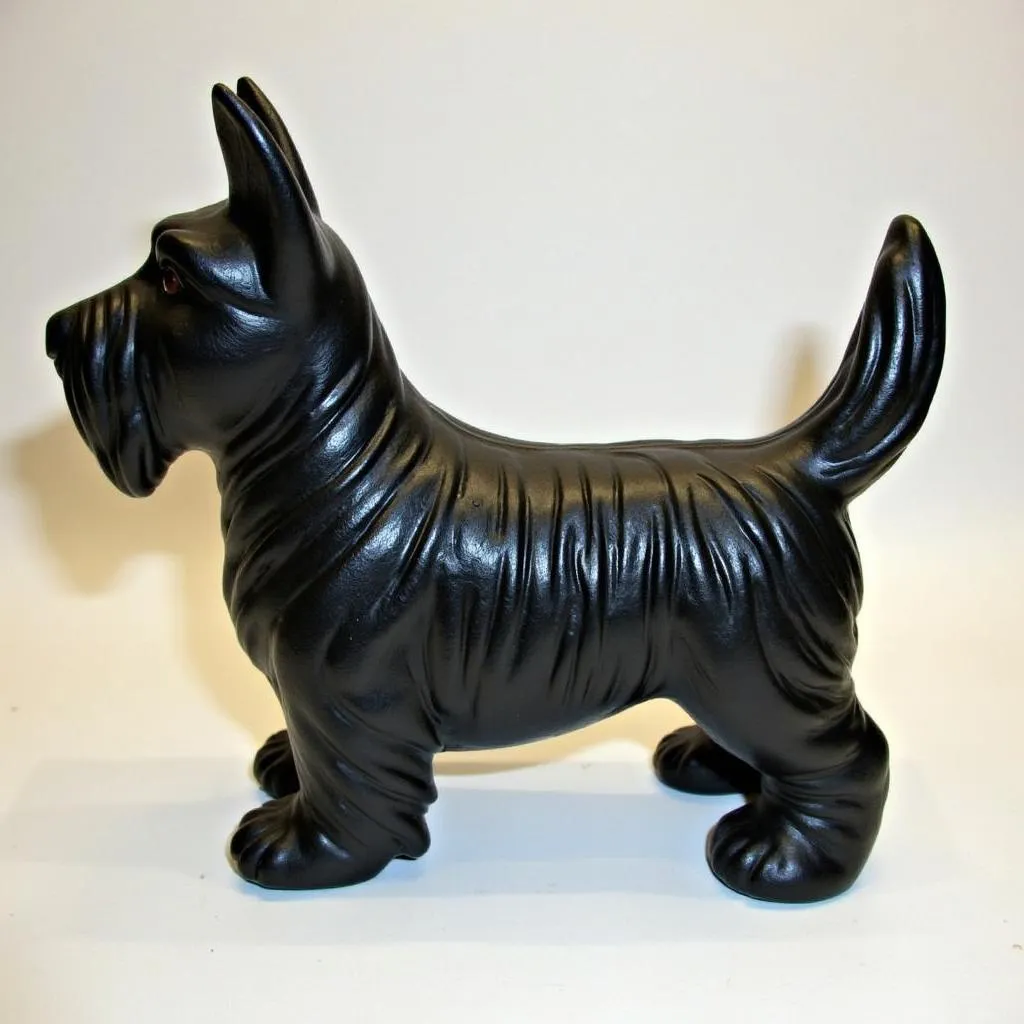 Cast iron Scottie dog doorstop for sale