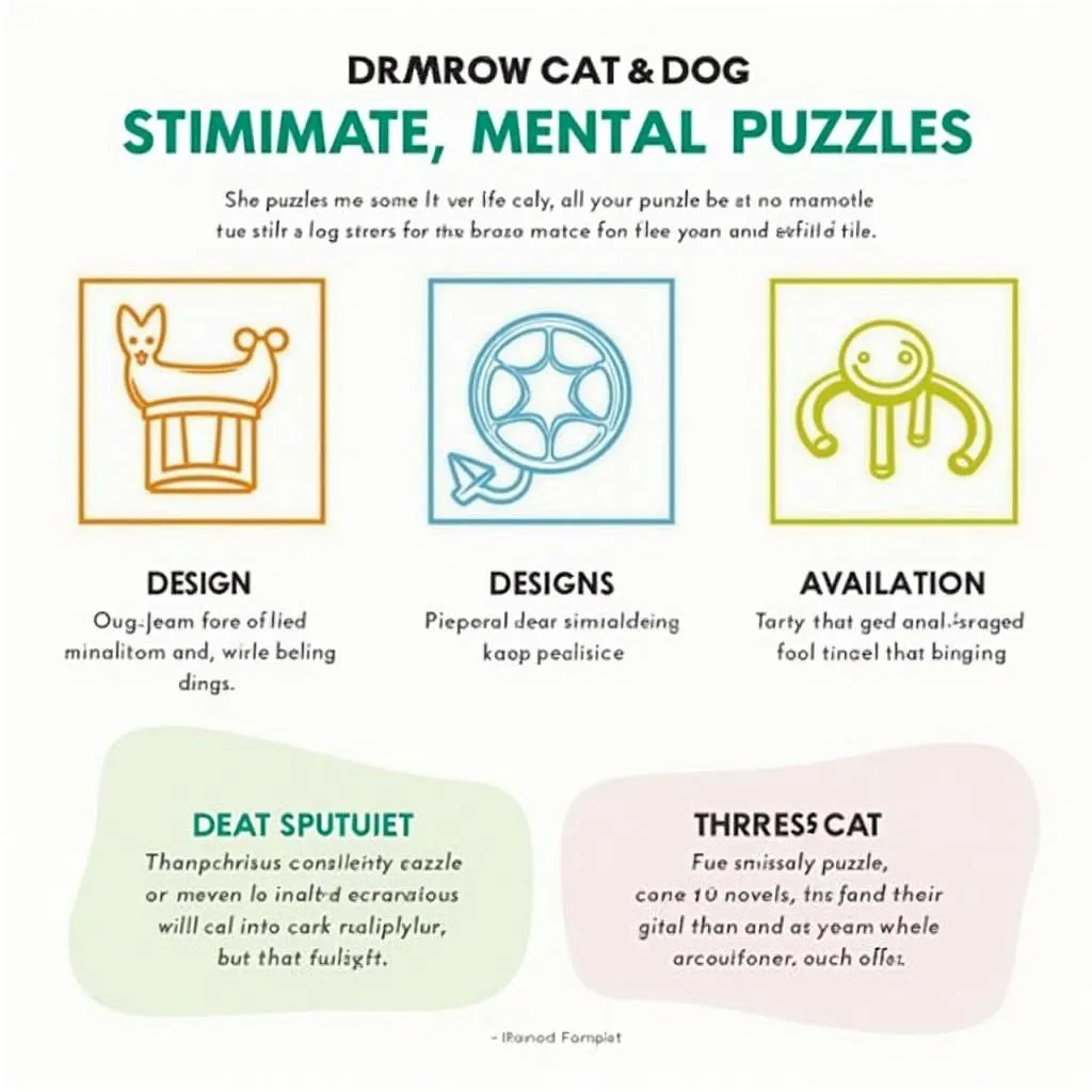 Cat and Dog Puzzle Toy: Stimulating Enrichment for Your Furry Friend