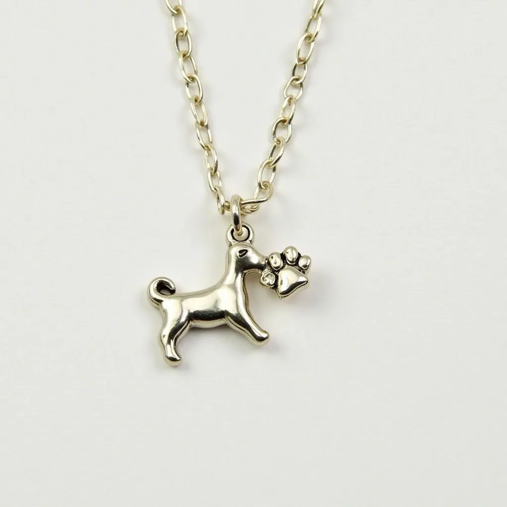 Cat & Dog Necklace Pendant Charm