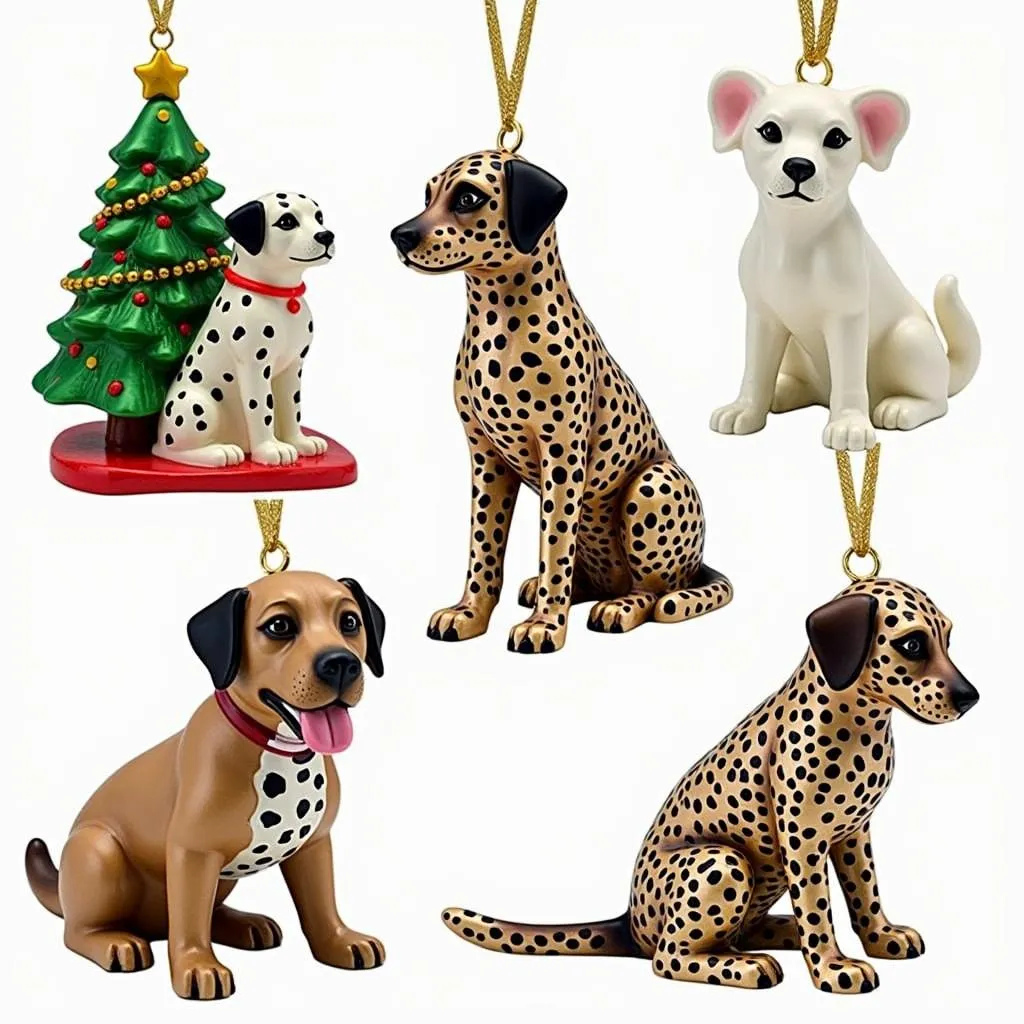 Catahoula Leopard Dog Christmas Ornament Collection