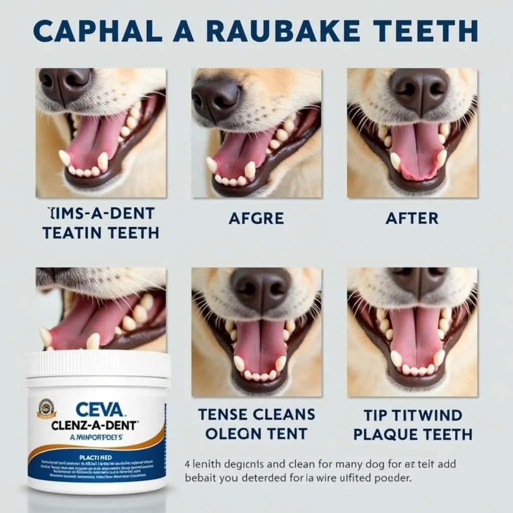 CEVA CLENZ-A-DENT PRODEN PLAQUEOFF POWDER benefits for dogs