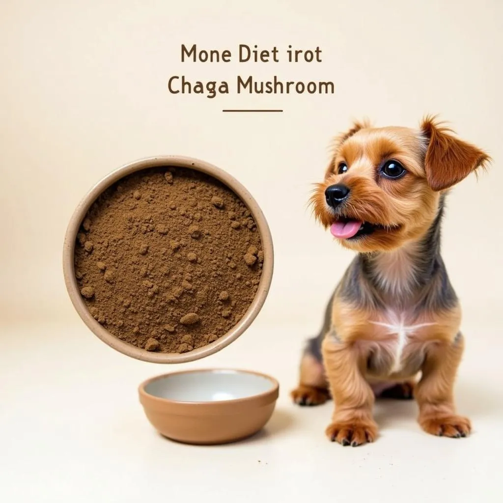 Chaga Mushroom Powder for Dogs