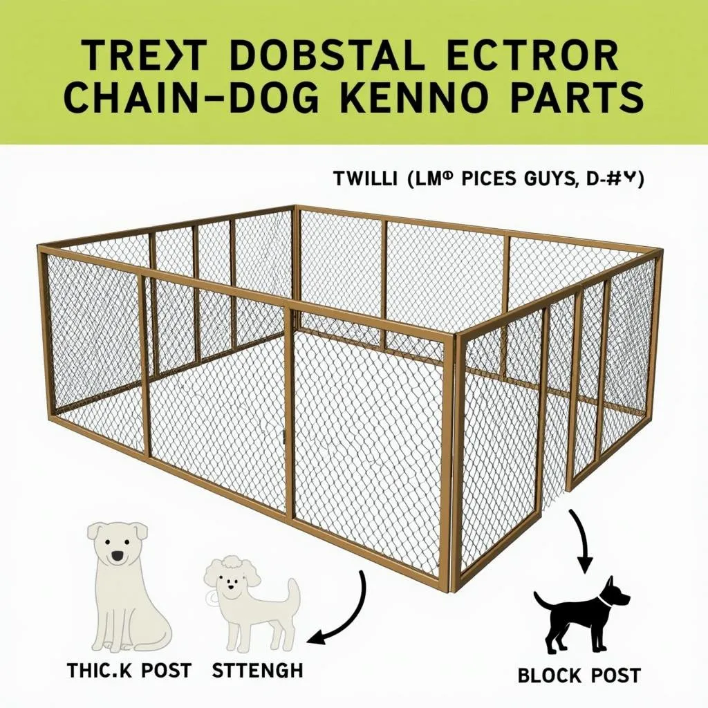 Choosing the Right Chain Link Fence Dog Kennel Parts 