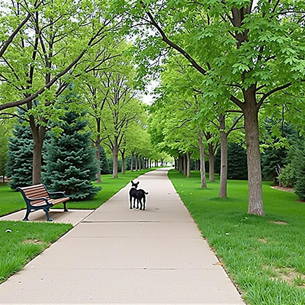 Cherry Creek Trail in Denver Colorado