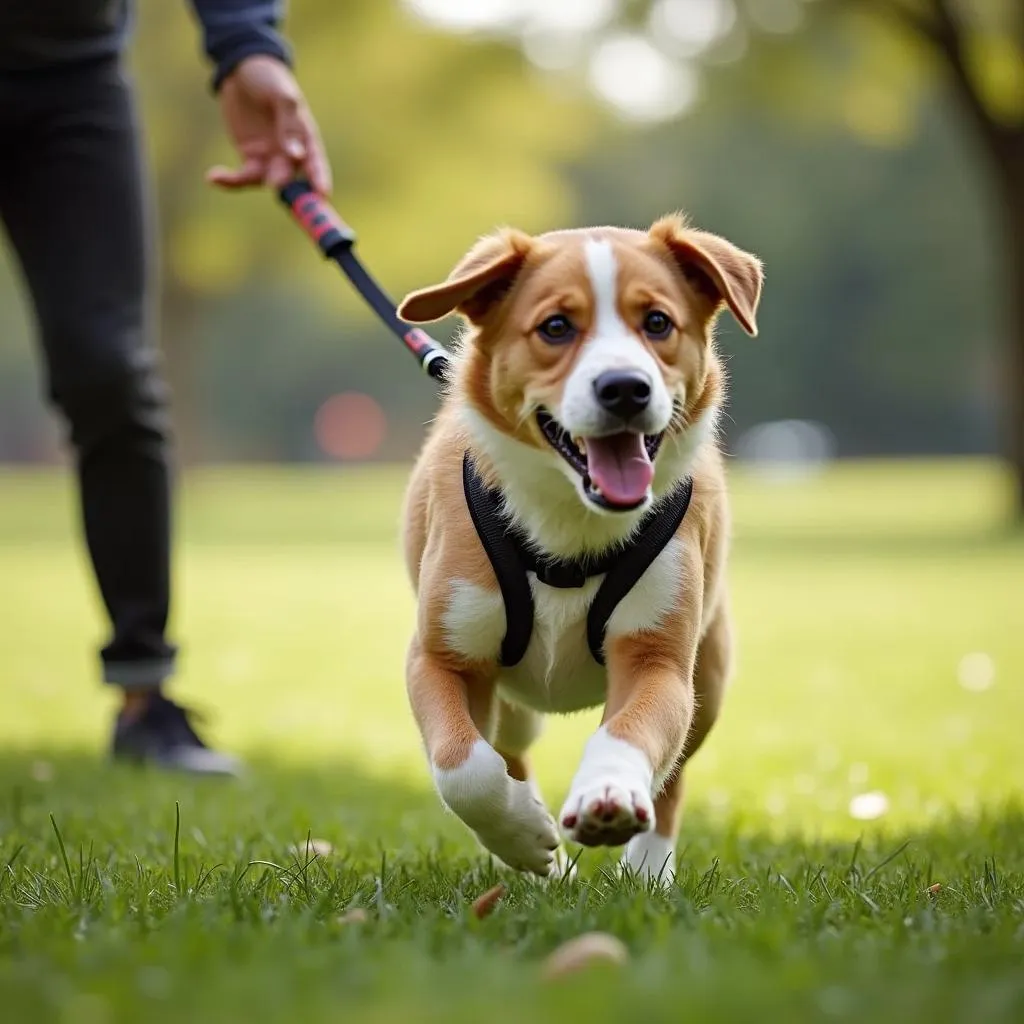 Retractable Dog Leash for Active Dog