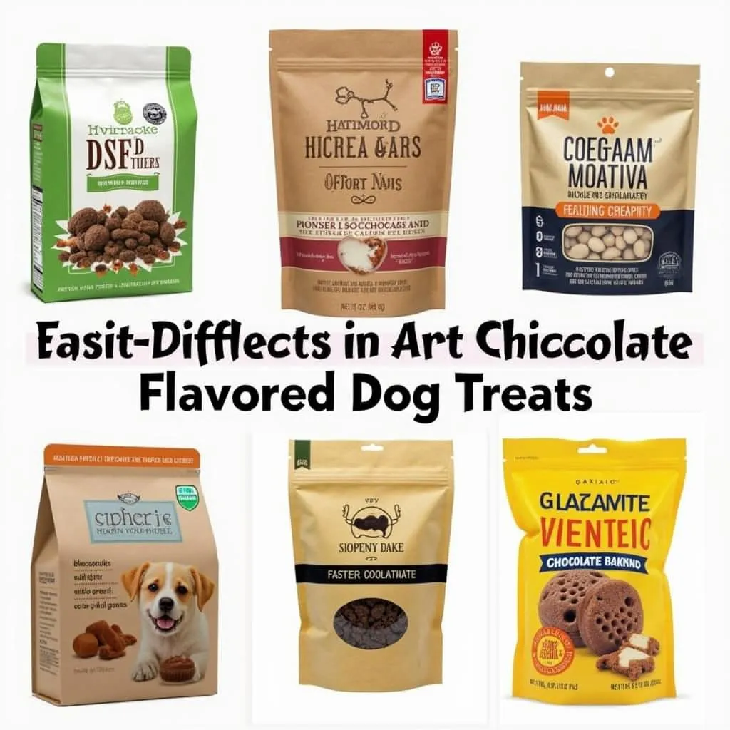 Chocolate treats for dogs