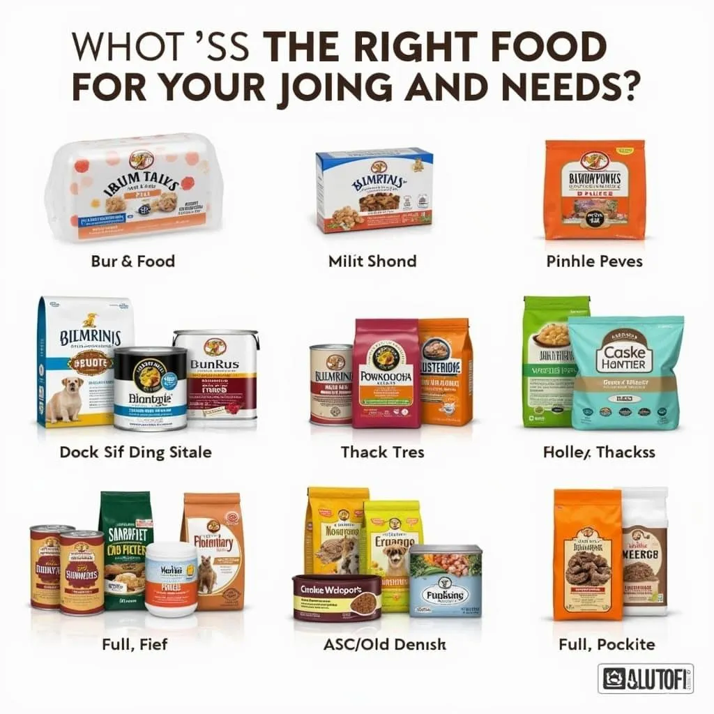 Choosing the right dog food