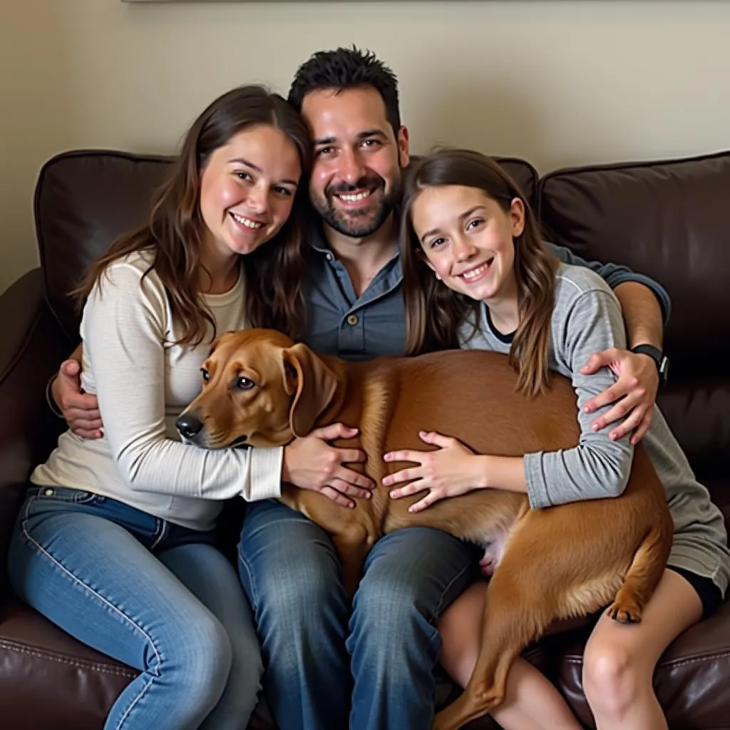 Cincinnati Lab Rescue Family