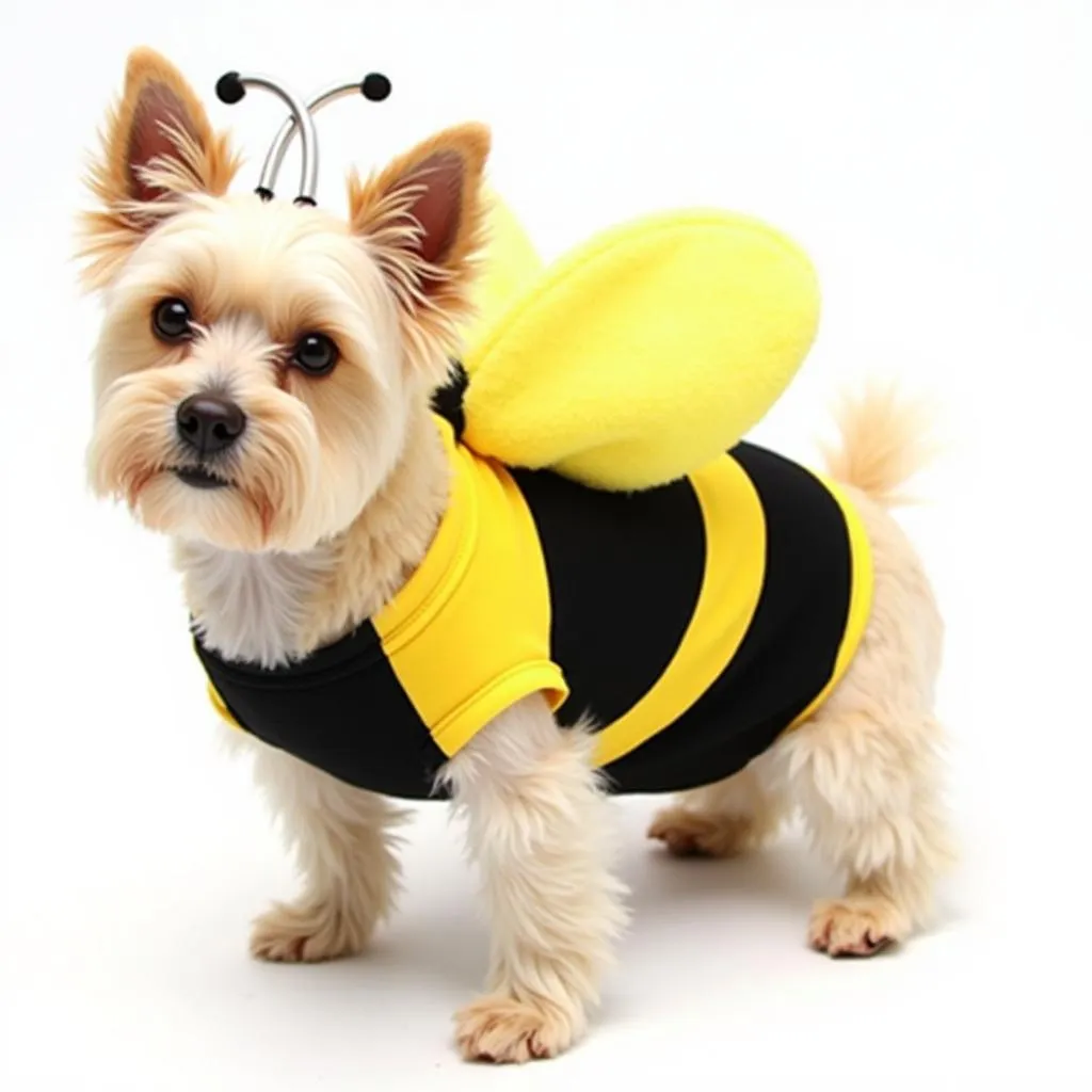 Cute Dog Dressed as a Bee