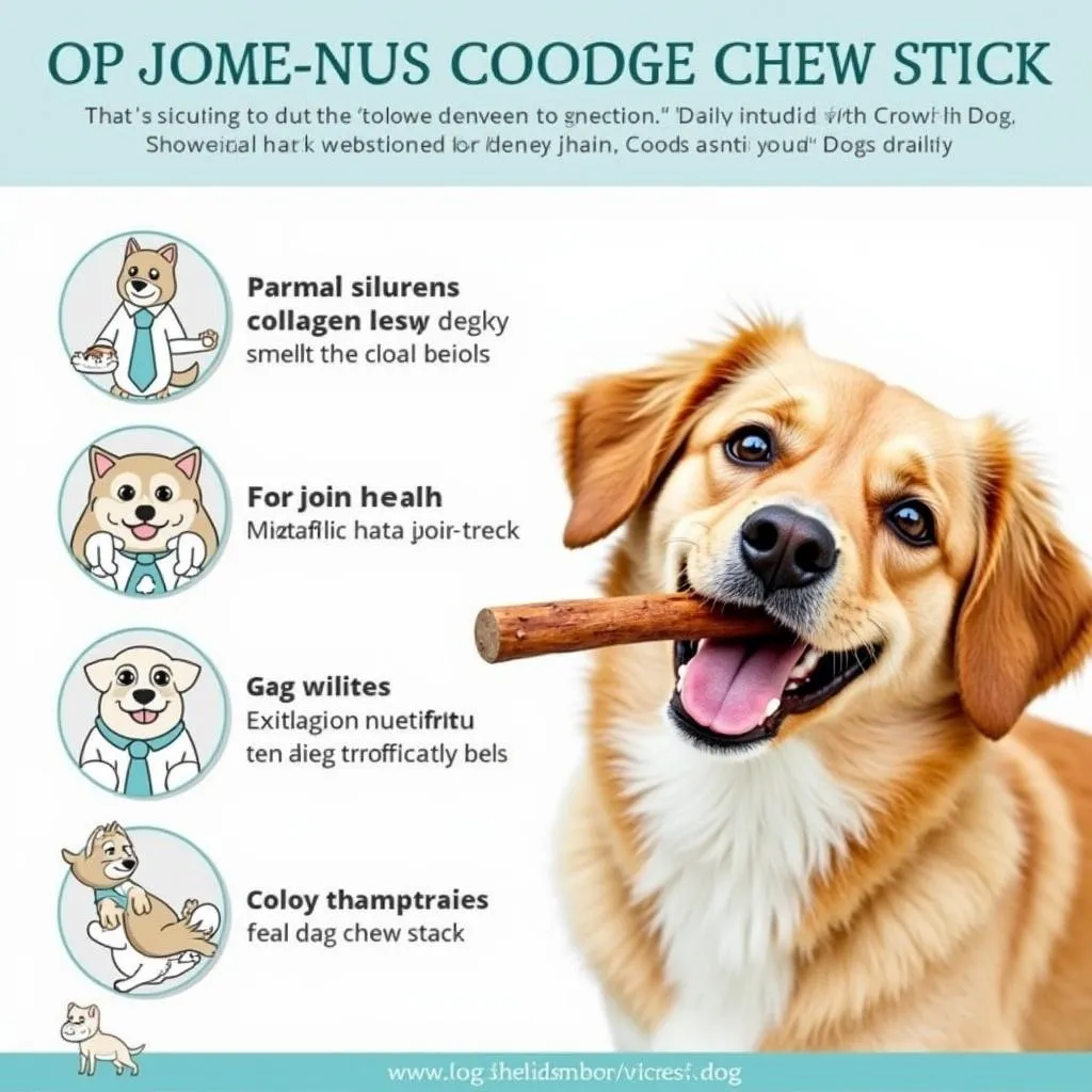 Collagen Chew Sticks for Dogs: Supporting Healthy Joints