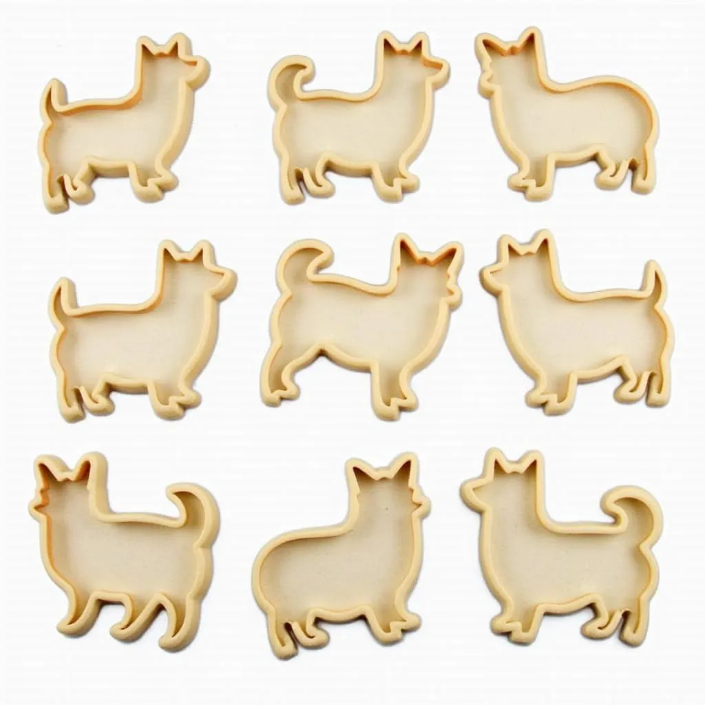 Corgi Dog Cookie Cutter Variety