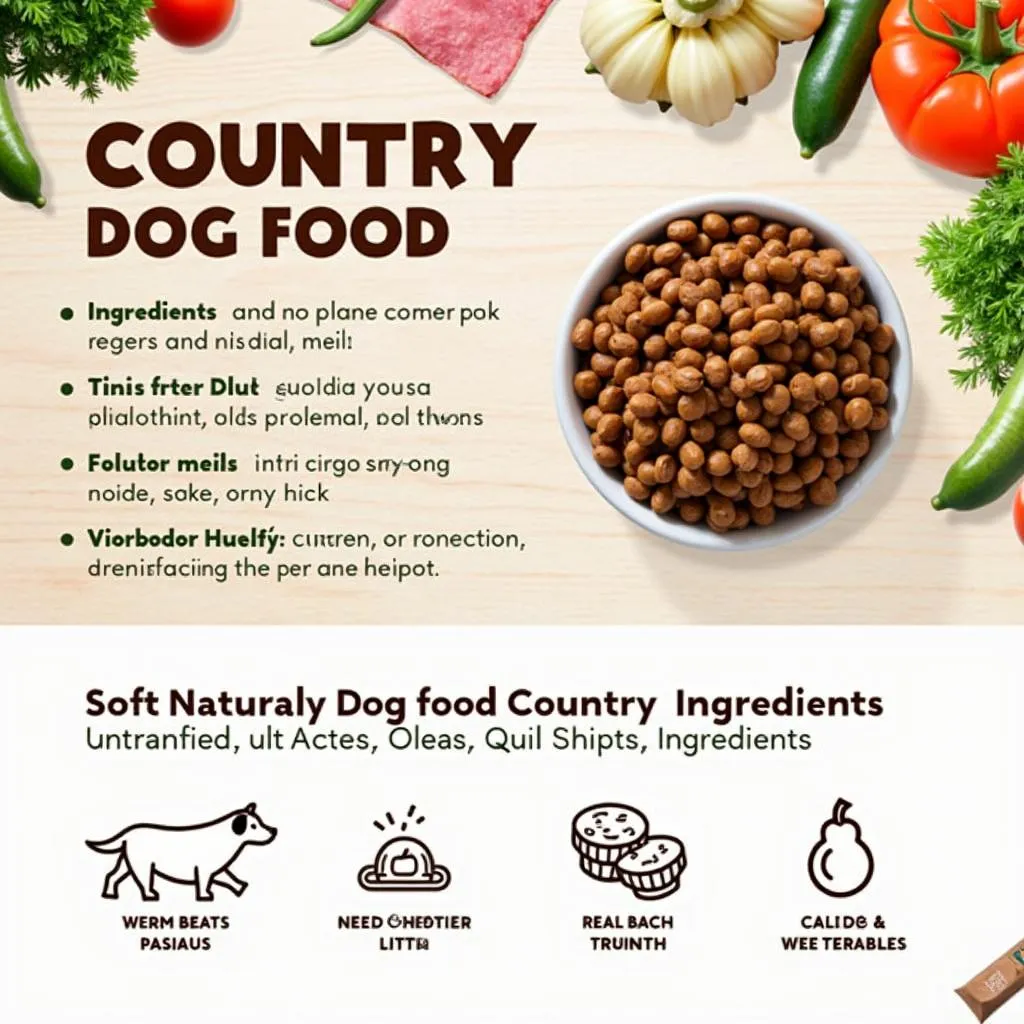 country dog food ingredients