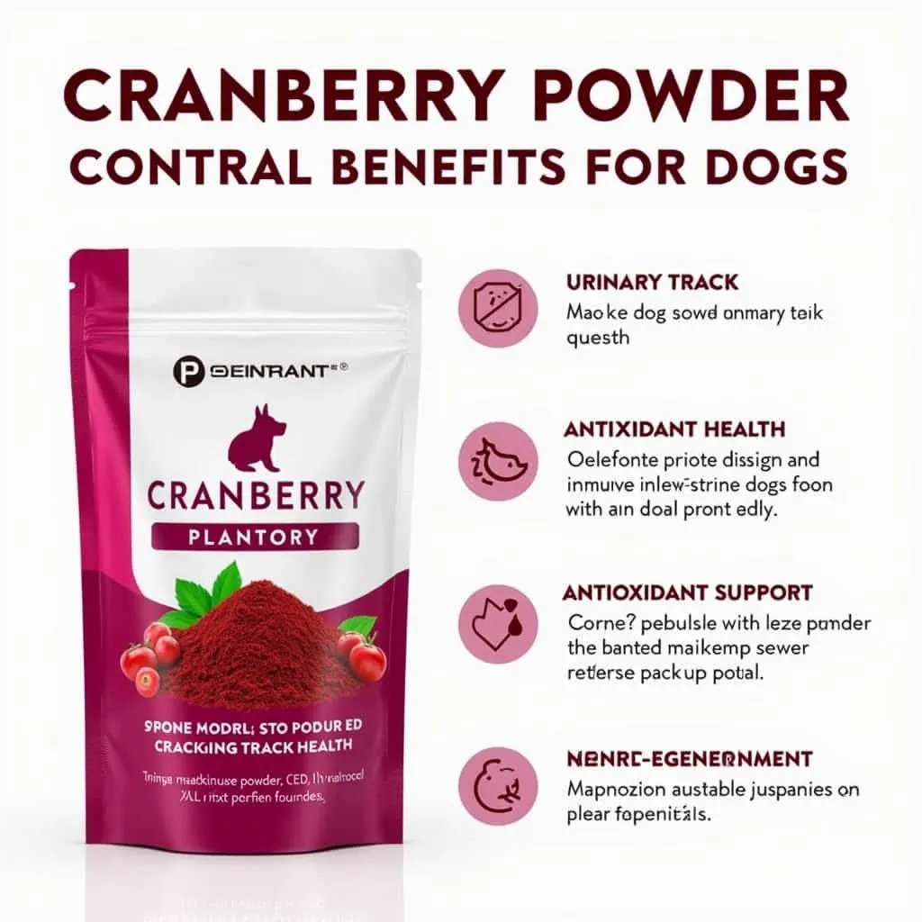 Cranberry Powder for Dogs Benefits