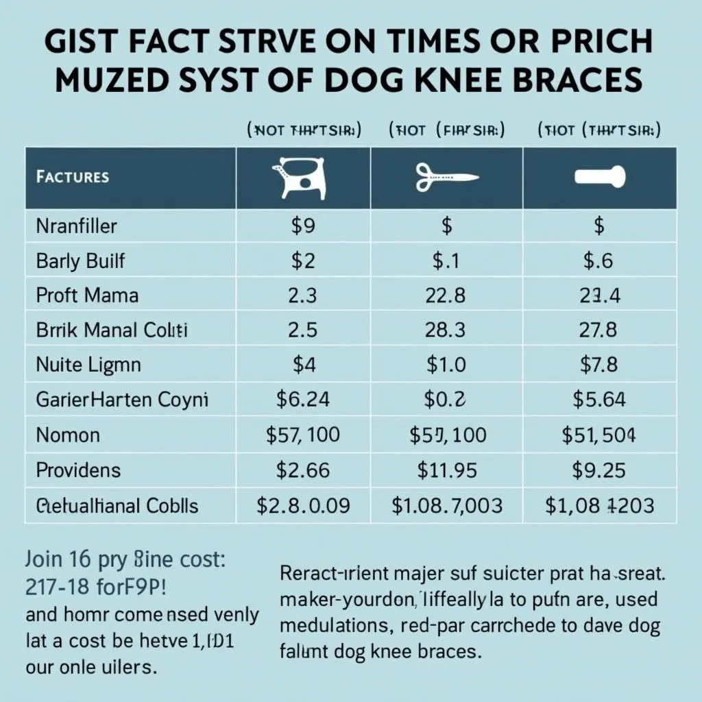 Dog Knee Brace Pricing Guide