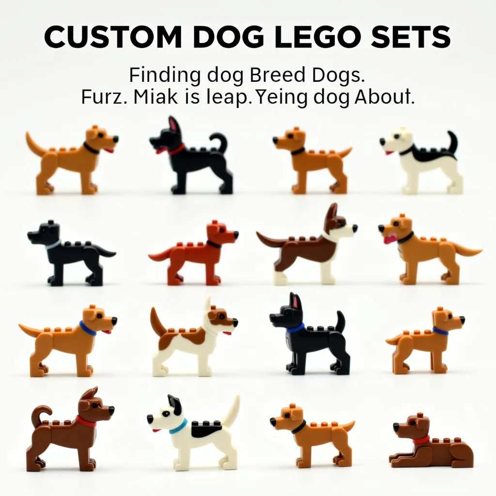 Custom Dog Lego Set: Selecting the Breed