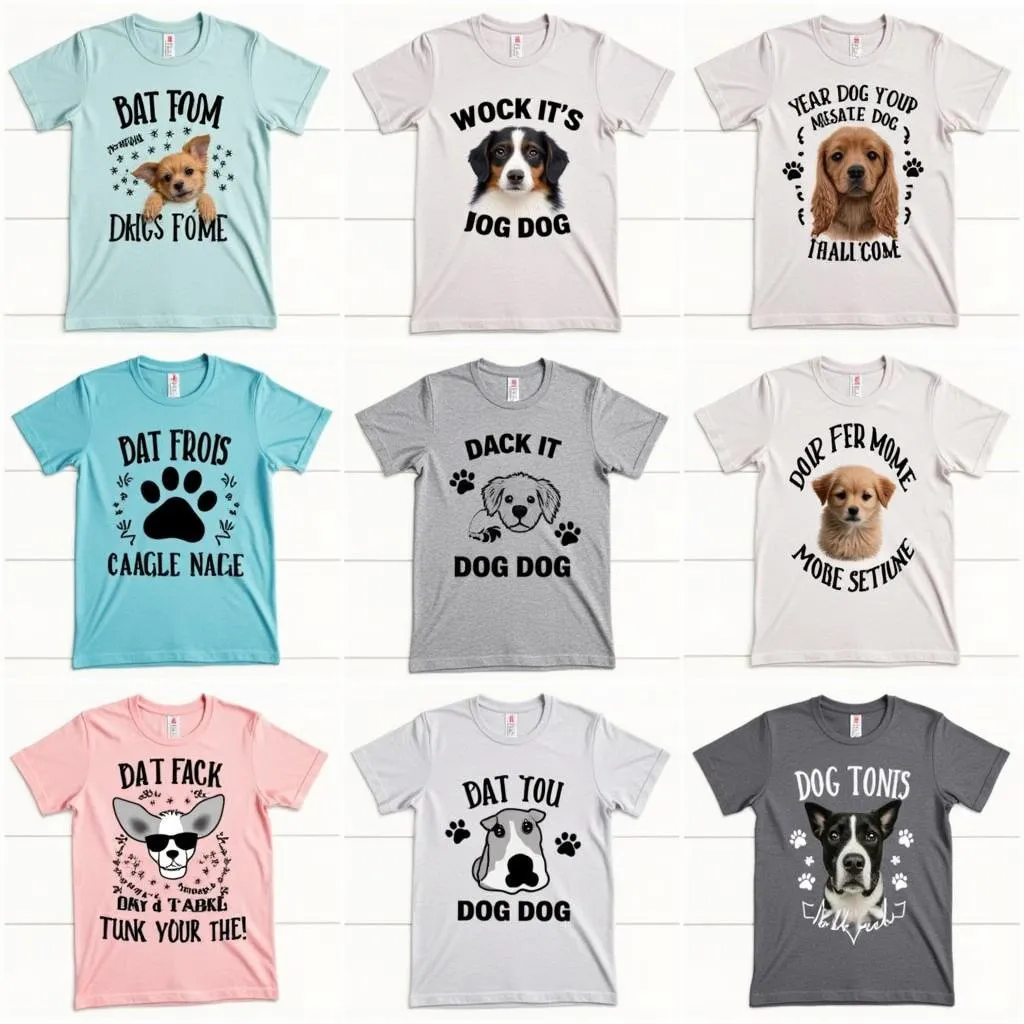 Custom Dog Mom Shirt Design Ideas: A Colorful World of Options