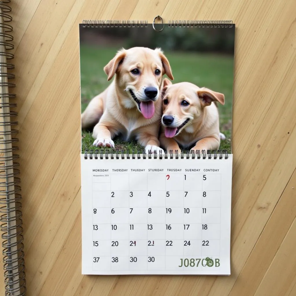 Personalized Dog Photo Calendars