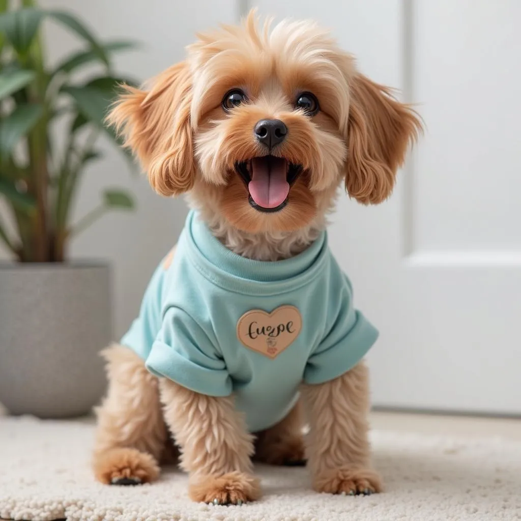 Custom Embroidered Dog Sweatshirt as a Gift