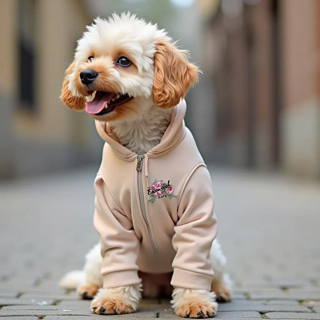 Custom Embroidered Dog Sweatshirt