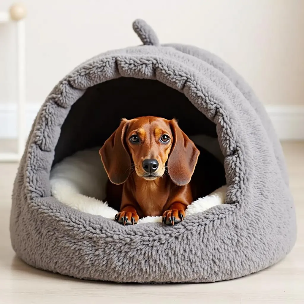 Dachshund Cave Bed