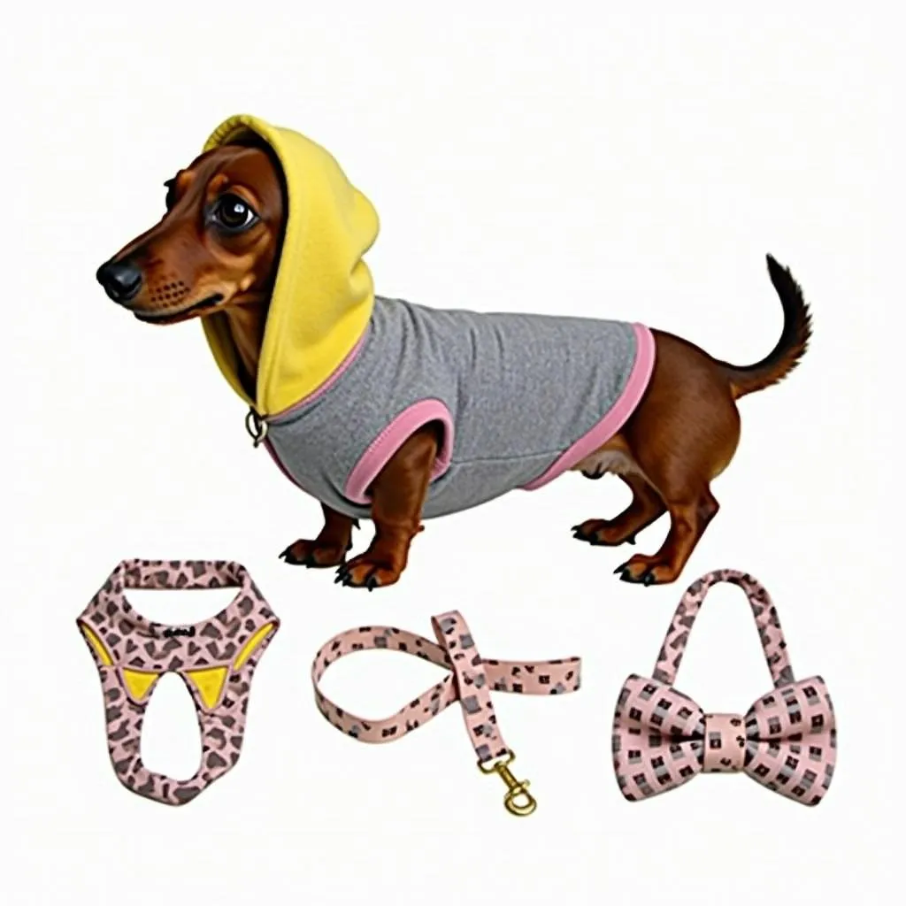 Dachshund Hoodie and Accessories