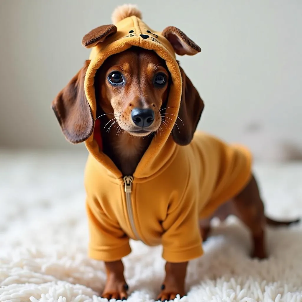 Dachshund Hoodie for Warmth and Comfort