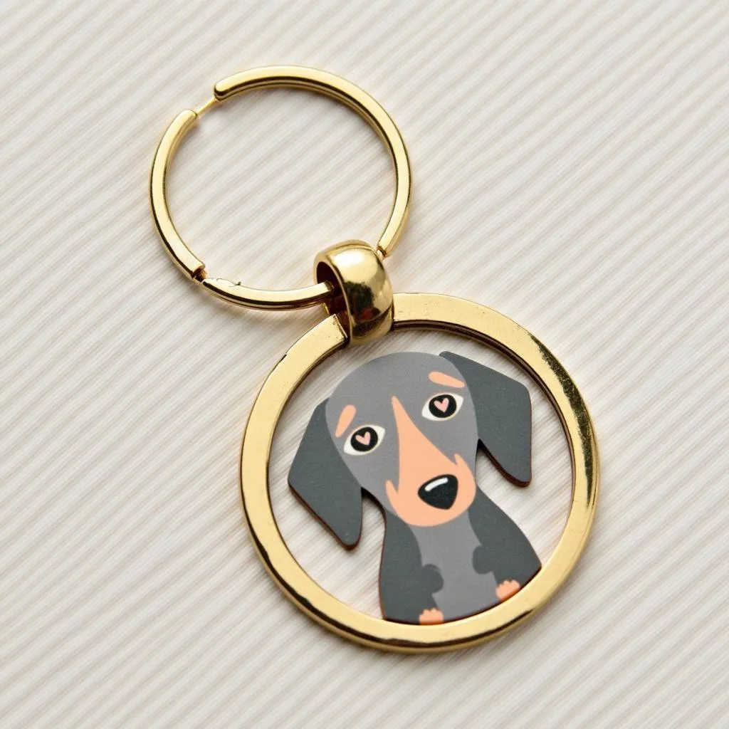 Dachshund Keychain Collection