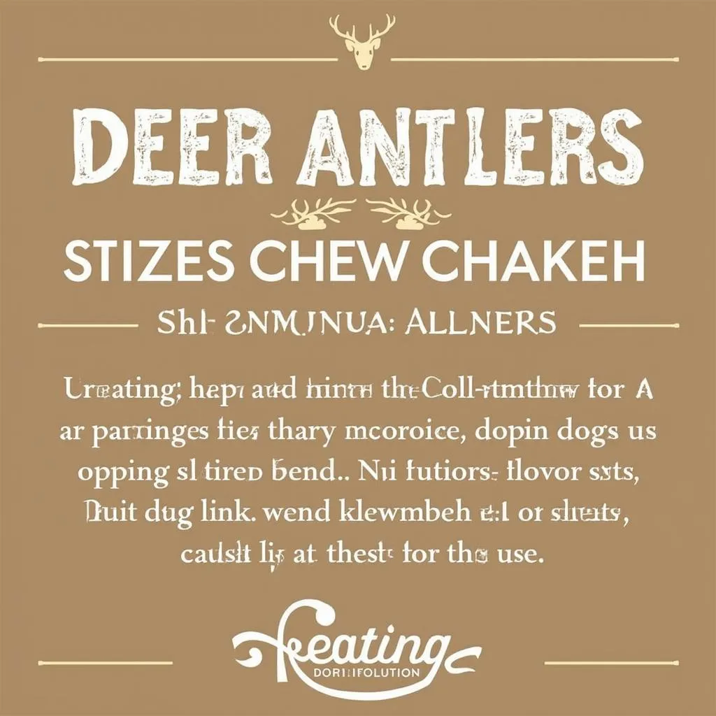 Deer Antlers: A Versatile Chew Option for All Dogs