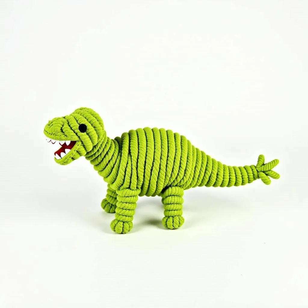 Rope Dinosaur Dog Toy