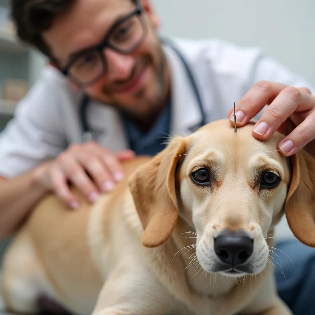 Dog Acupuncture for Pain Relief in Austin