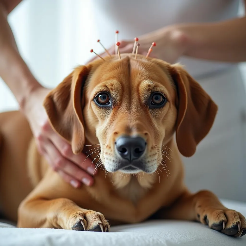 Dog Acupuncture Treatment in Austin