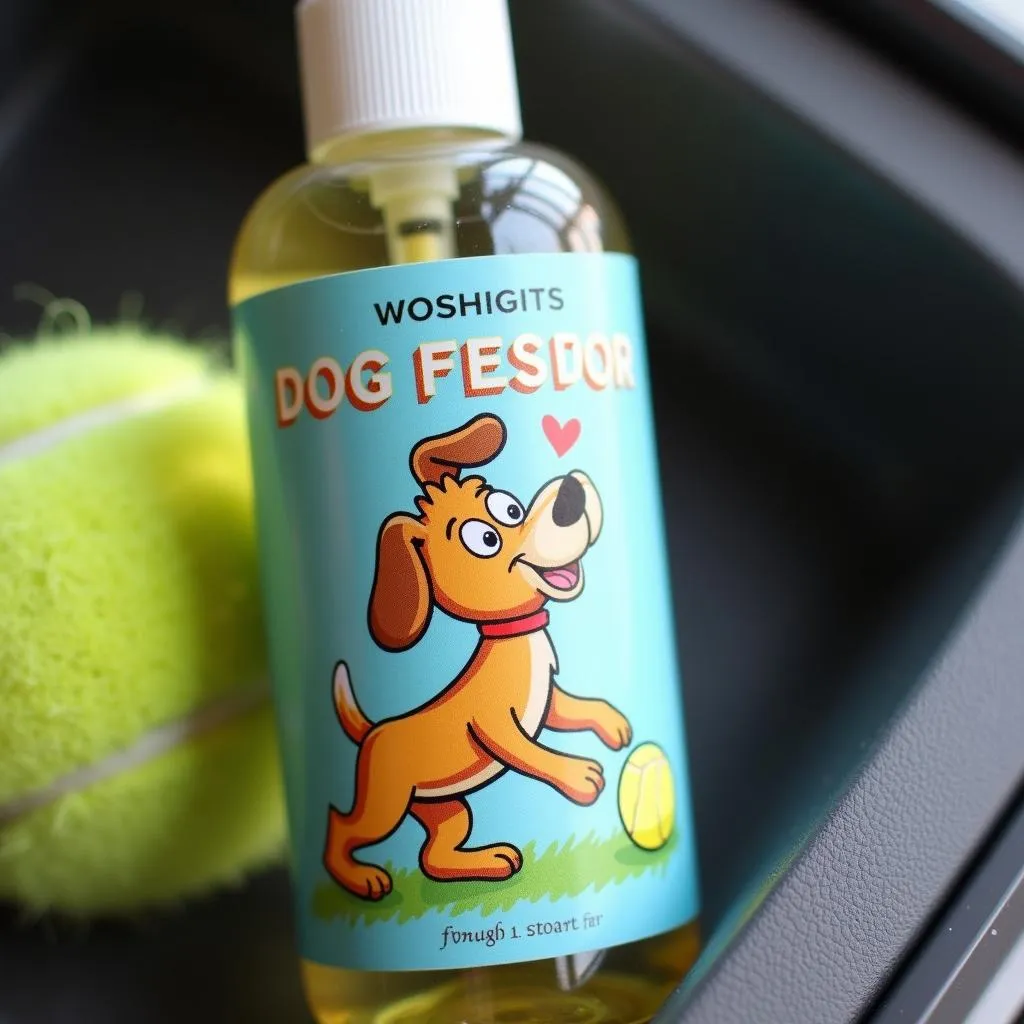 Custom dog air freshener blend inspired by dog's breed, personality, or toys