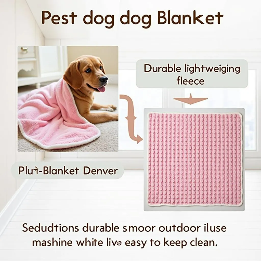 Versatile Fleece Dog Blanket for Everyday Use