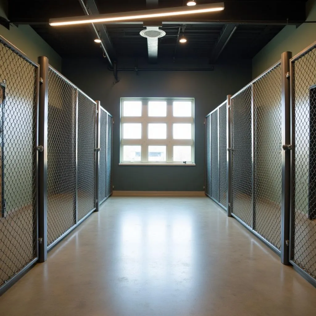 Security Features at a Dog Boarding Facility in Monterey, CA