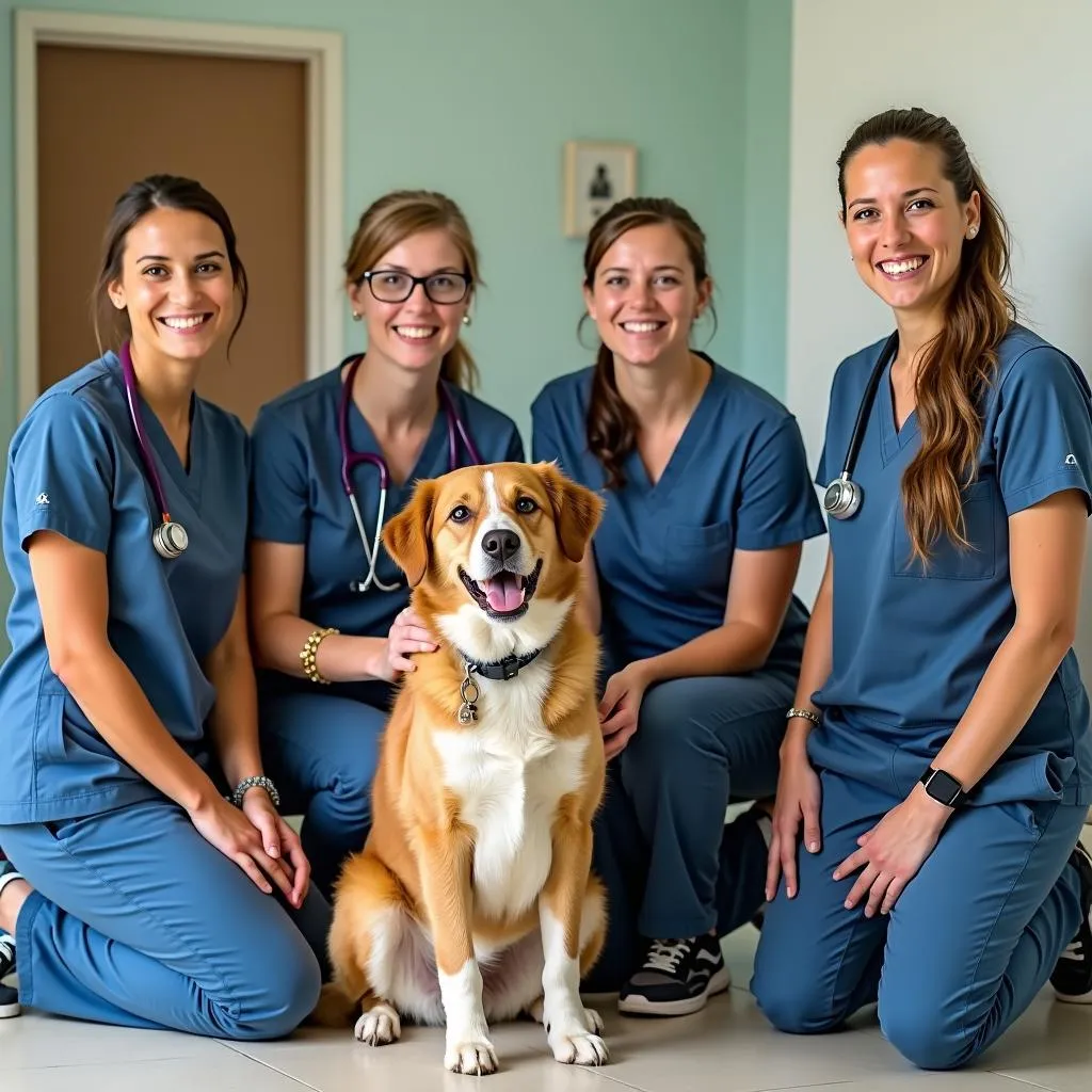 Dog boarding staff in Vero Beach, Florida