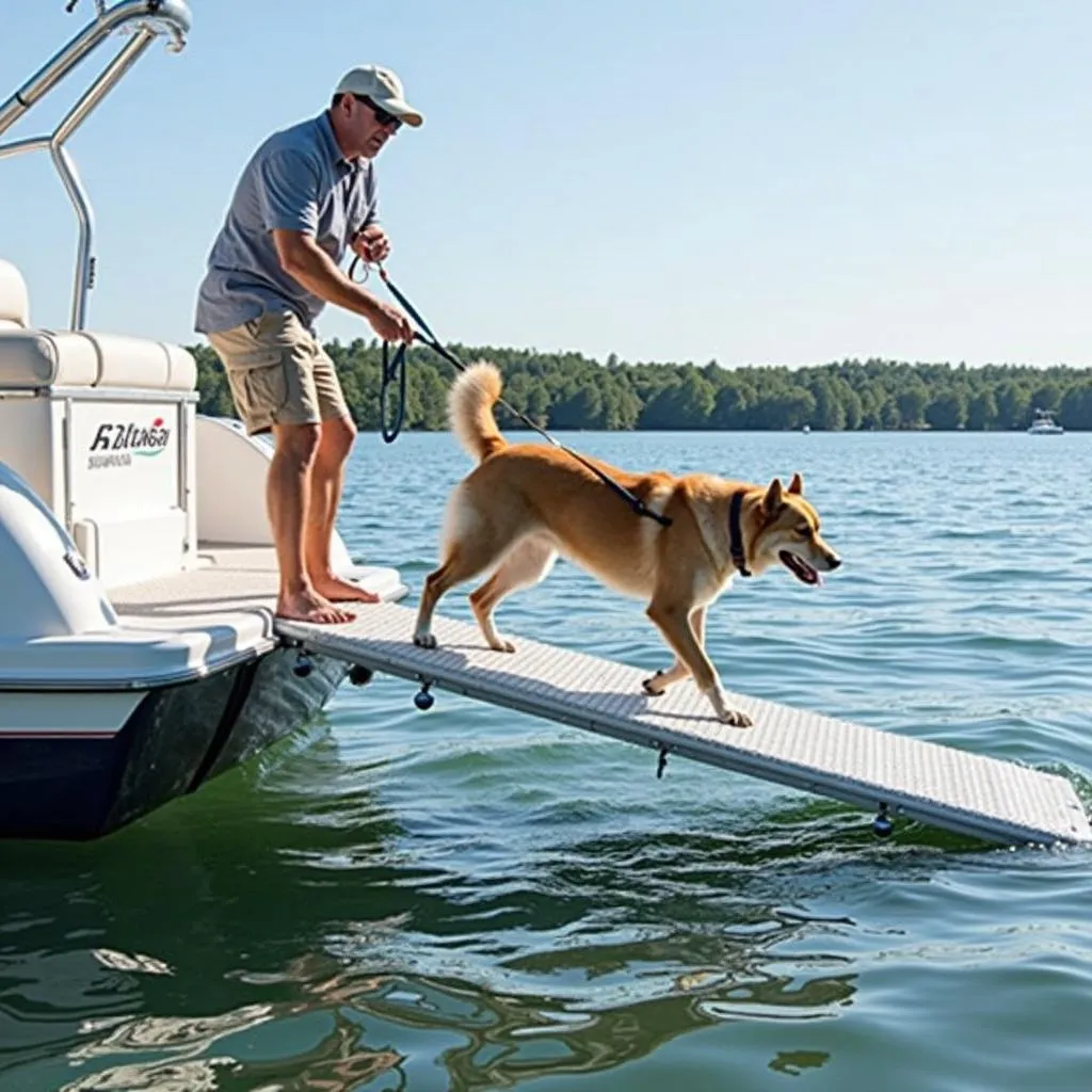 dog-boating-accessories-safe-entry-exit