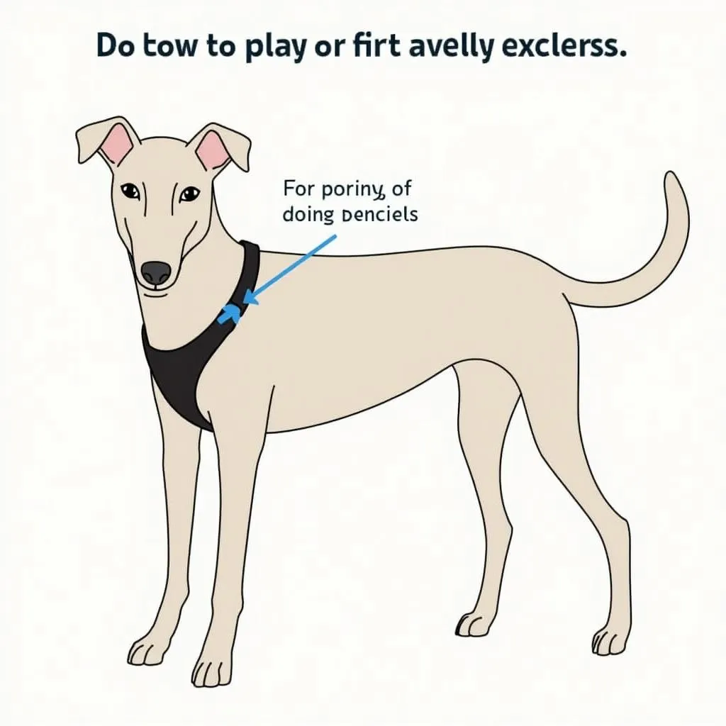 How to fit a dog body collar properly