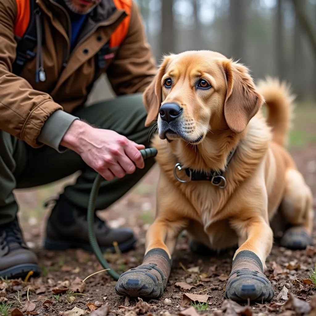 Dog Boots for Hunting: Checking Boots for Damage