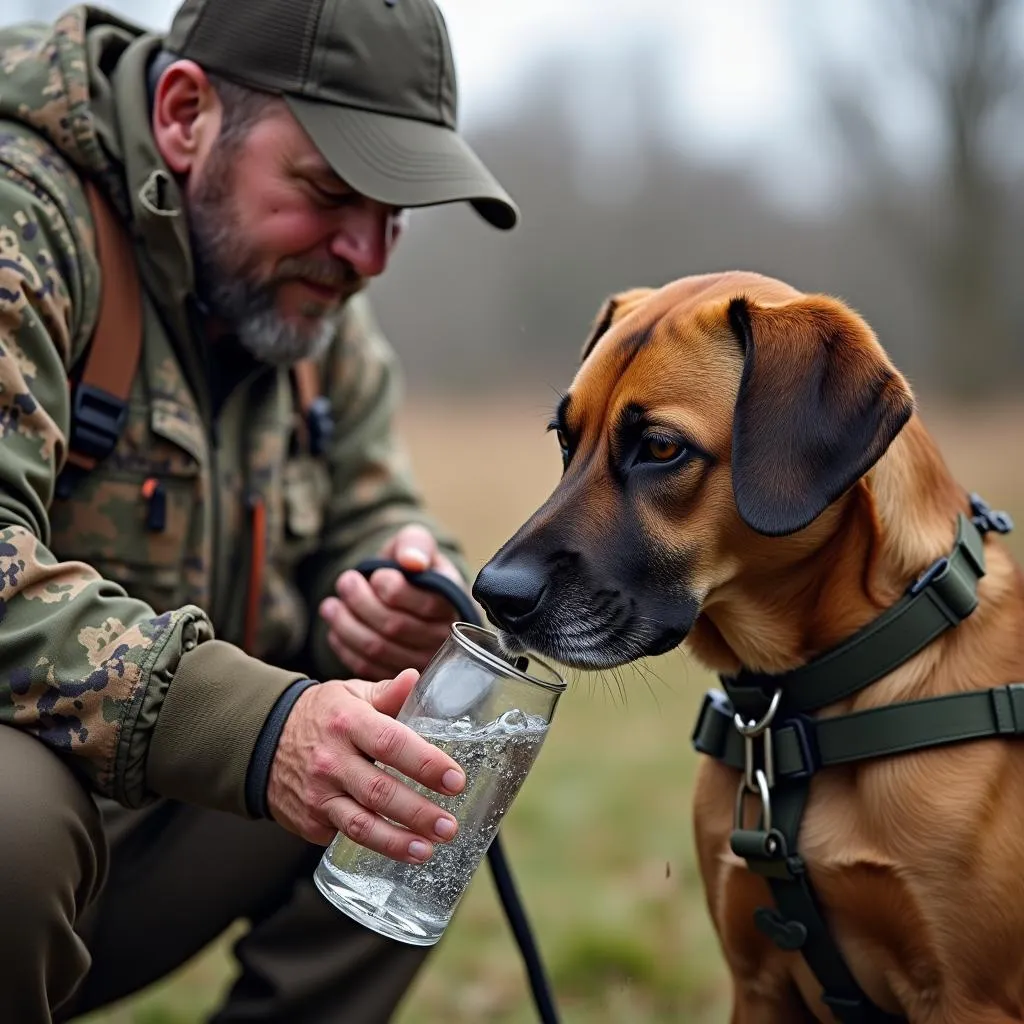 Dog Boots for Hunting: Importance of Hydration