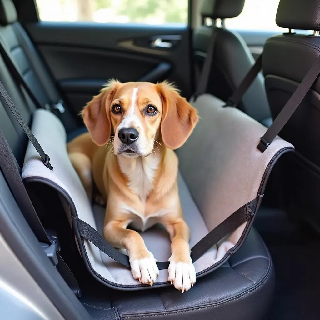 Dog Car Seat Gap Filler - Safe & Comfortable Ride