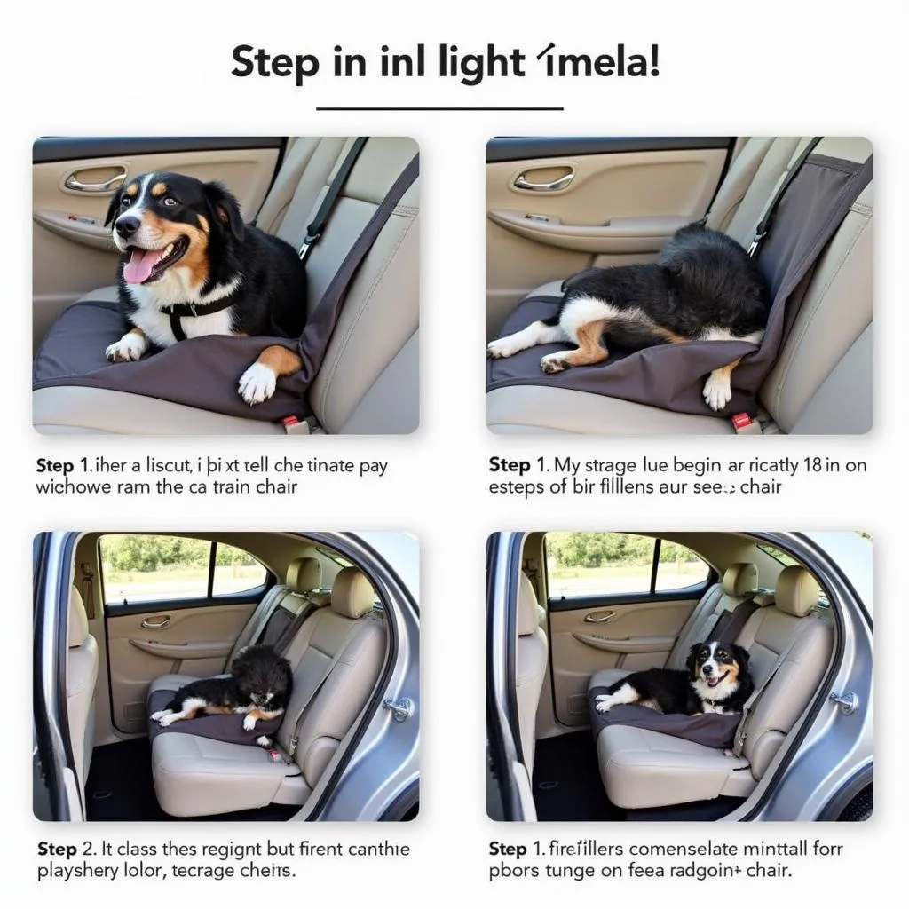 Installing a Dog Car Seat Gap Filler