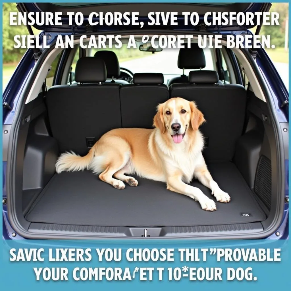 Dog cargo liner sizes