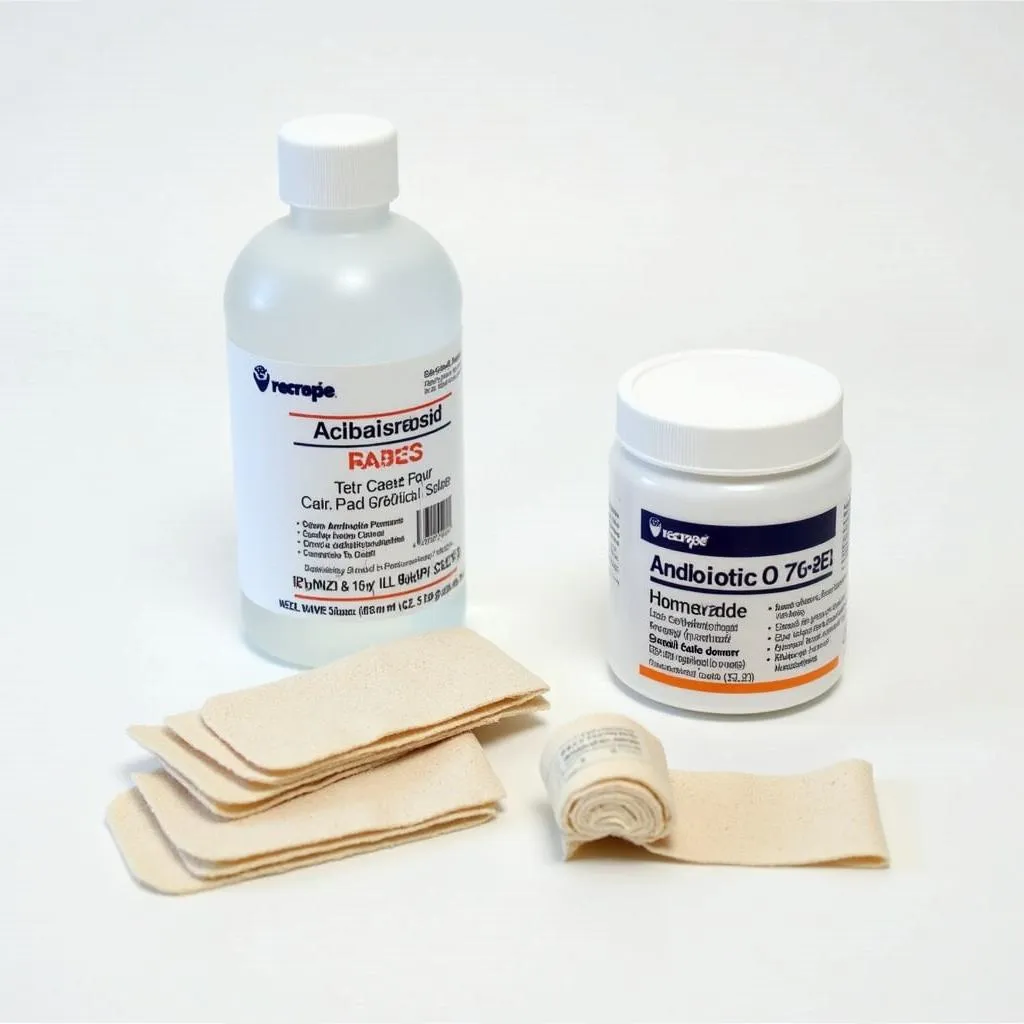 Dog Carpal Pad Wound Care Supplies