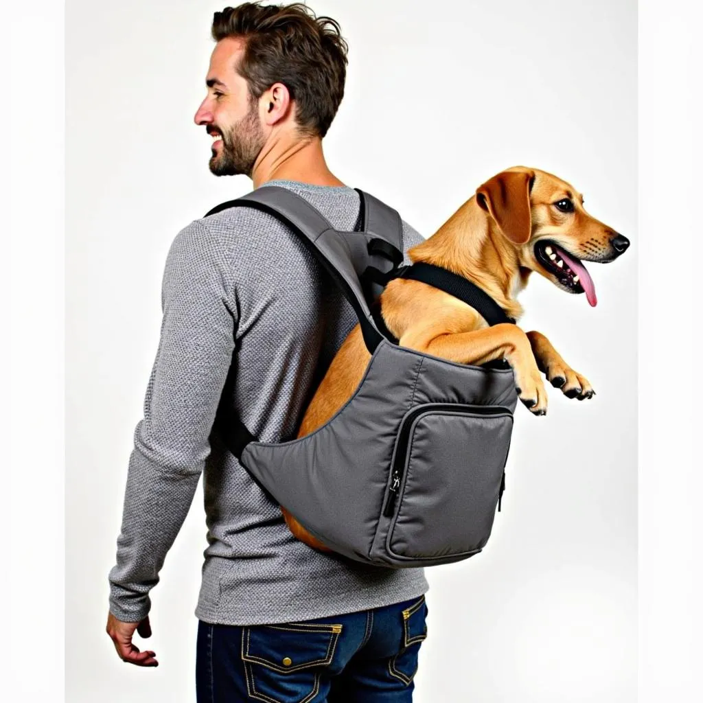 Dog carrier vests are convenient and comfortable for both you and your dog