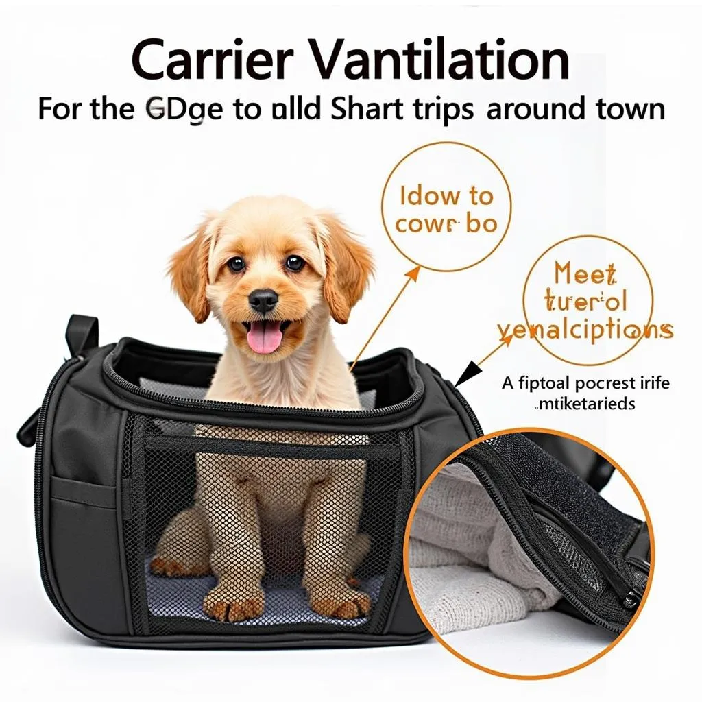 Soft-Sided Carrier for Small Dogs