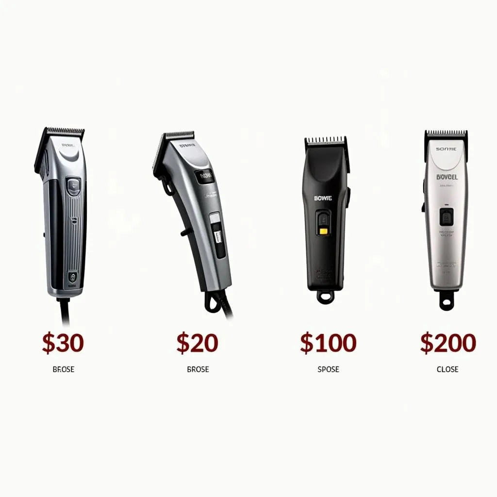 Dog clippers for fine hair price range