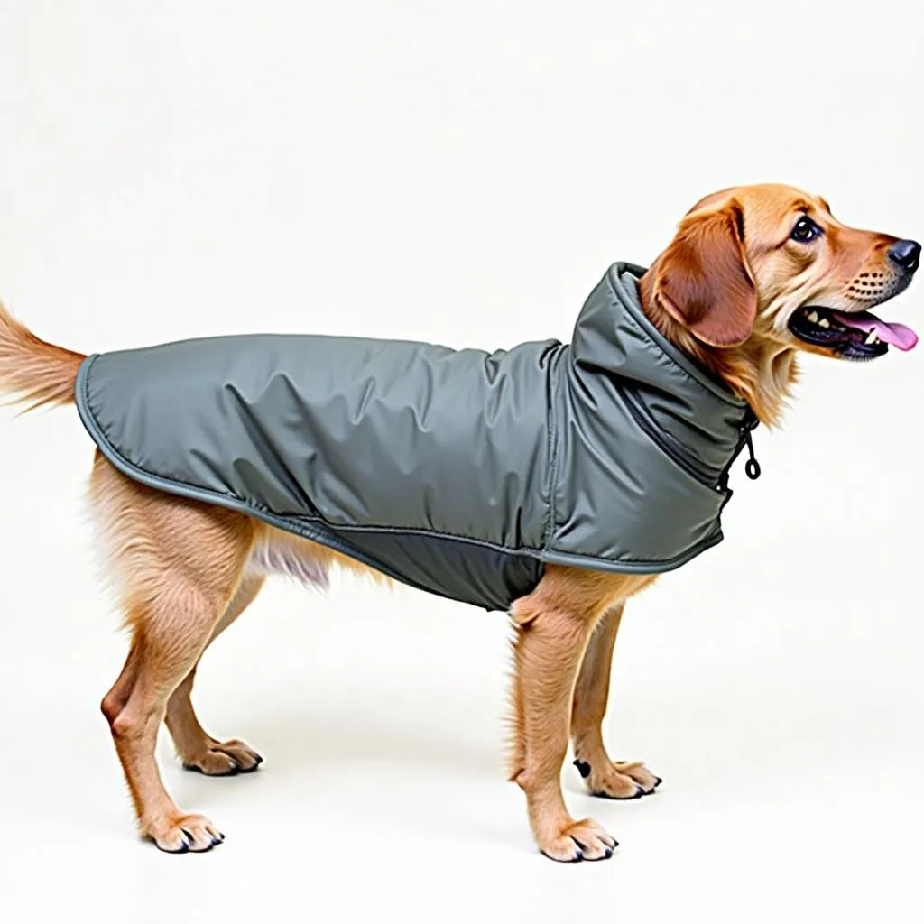 Winter dog coat for hunting