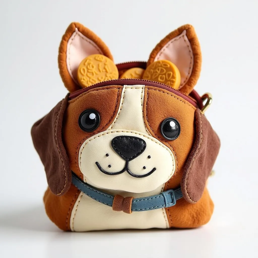 Dog Coin Purse with Dog Treats