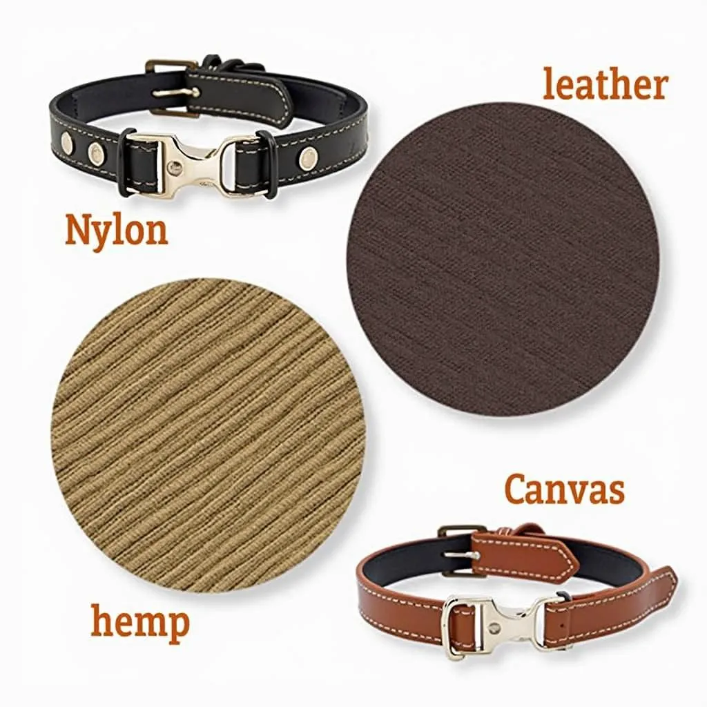 Dog Collar Materials Made in the USA