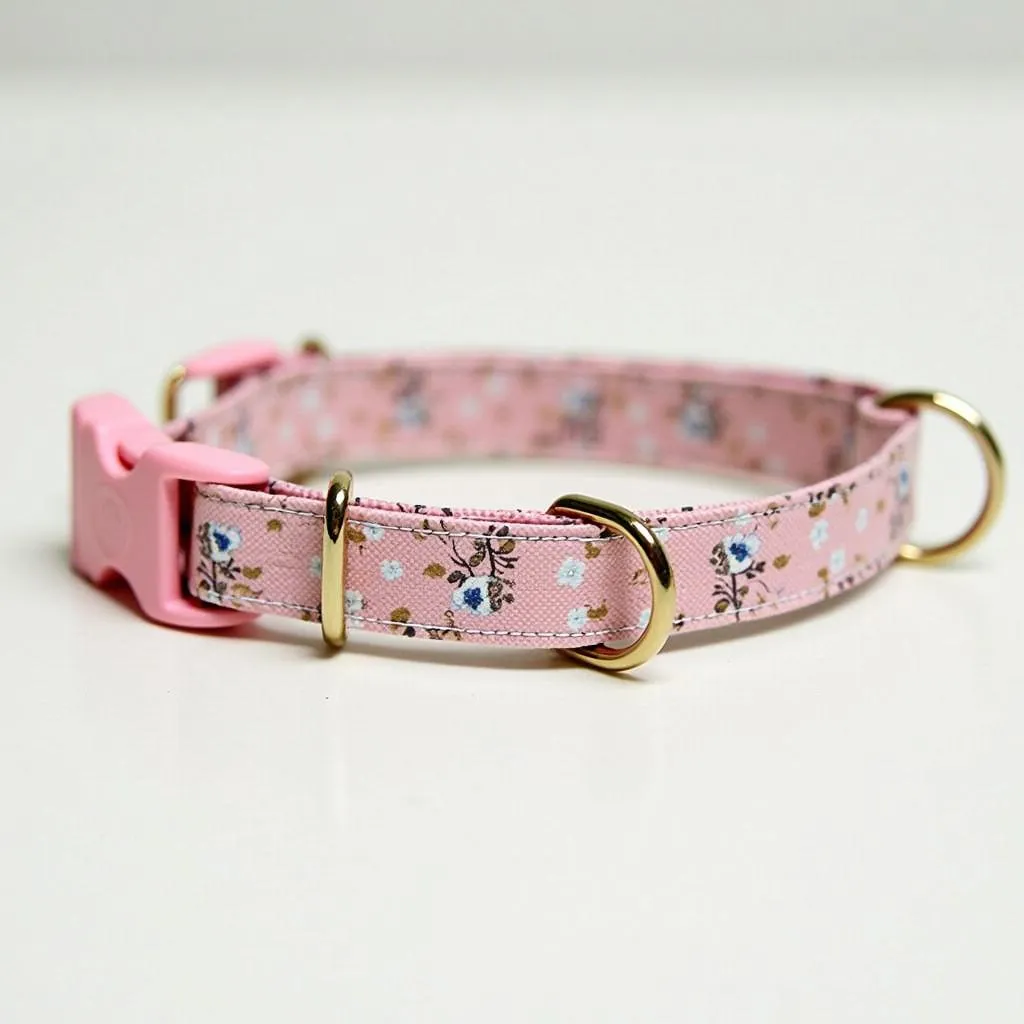 Floral Dog Collar Pattern